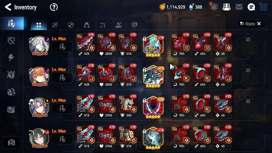 Epic Seven Accounts GLOBAL Unverif|19 ML(Rhiana & Luciel,LC Belona,Bel image 19