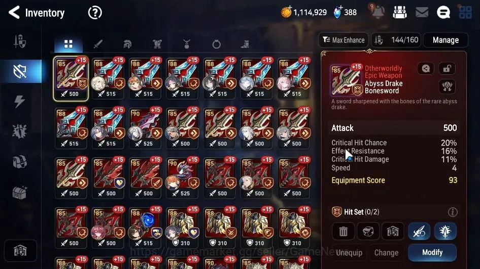 Epic Seven Accounts GLOBAL Unverif|19 ML(Rhiana & Luciel,LC Belona,Bel image 20