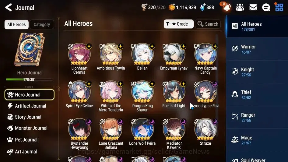 Epic Seven Accounts GLOBAL Unverif|19 ML(Rhiana & Luciel,LC Belona,Bel image 6