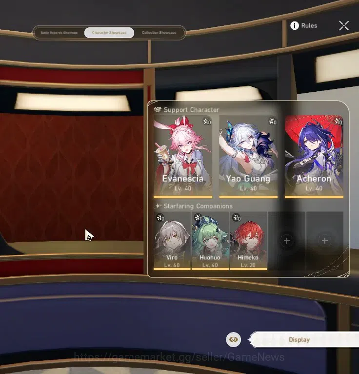 Honkai Star Rail Accounts Asia|TL 30|4 Limited|Evanescia+Sign,Yao Guang,Huoh image 2