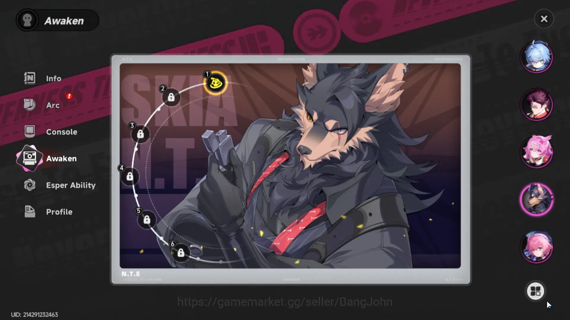 Neverness to Everness Accounts SEA|Starter Lv 3|2 SSR Nanally+Baicang+Skin Car+Gl image 2