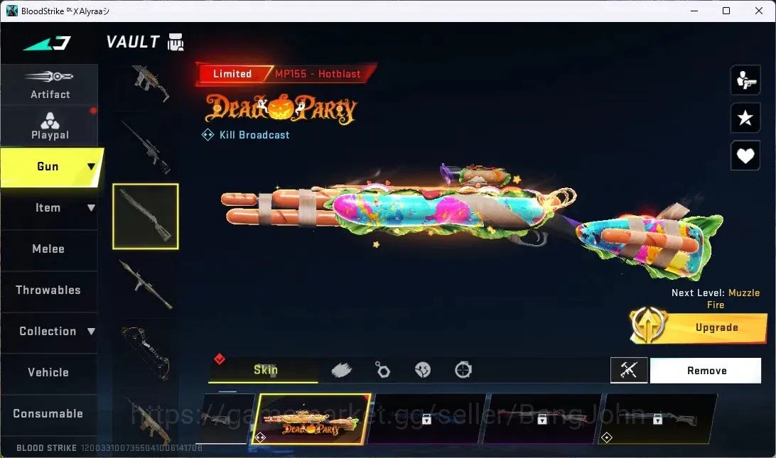 Blood Strike Accounts ASIA | 4 7DS,2 TR GUNS| 1 ULTRA MELEE | 2 ULTRA ST image 7