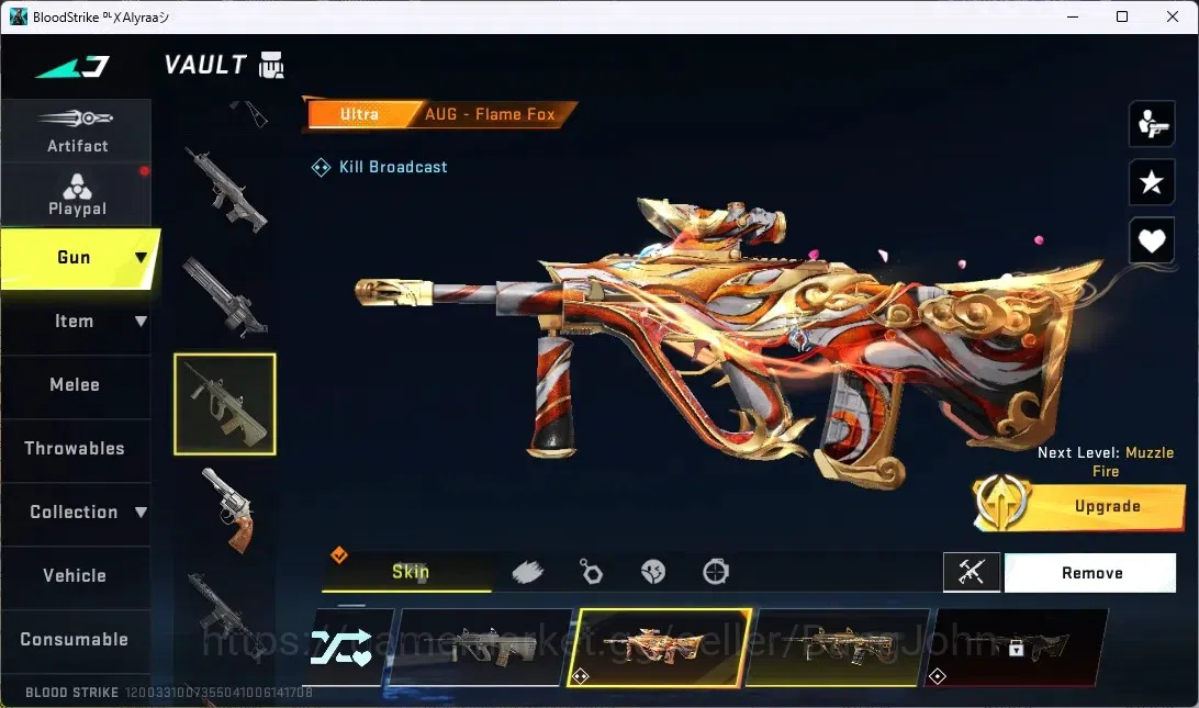 Blood Strike Accounts ASIA | 4 7DS,2 TR GUNS| 1 ULTRA MELEE | 2 ULTRA ST image 8