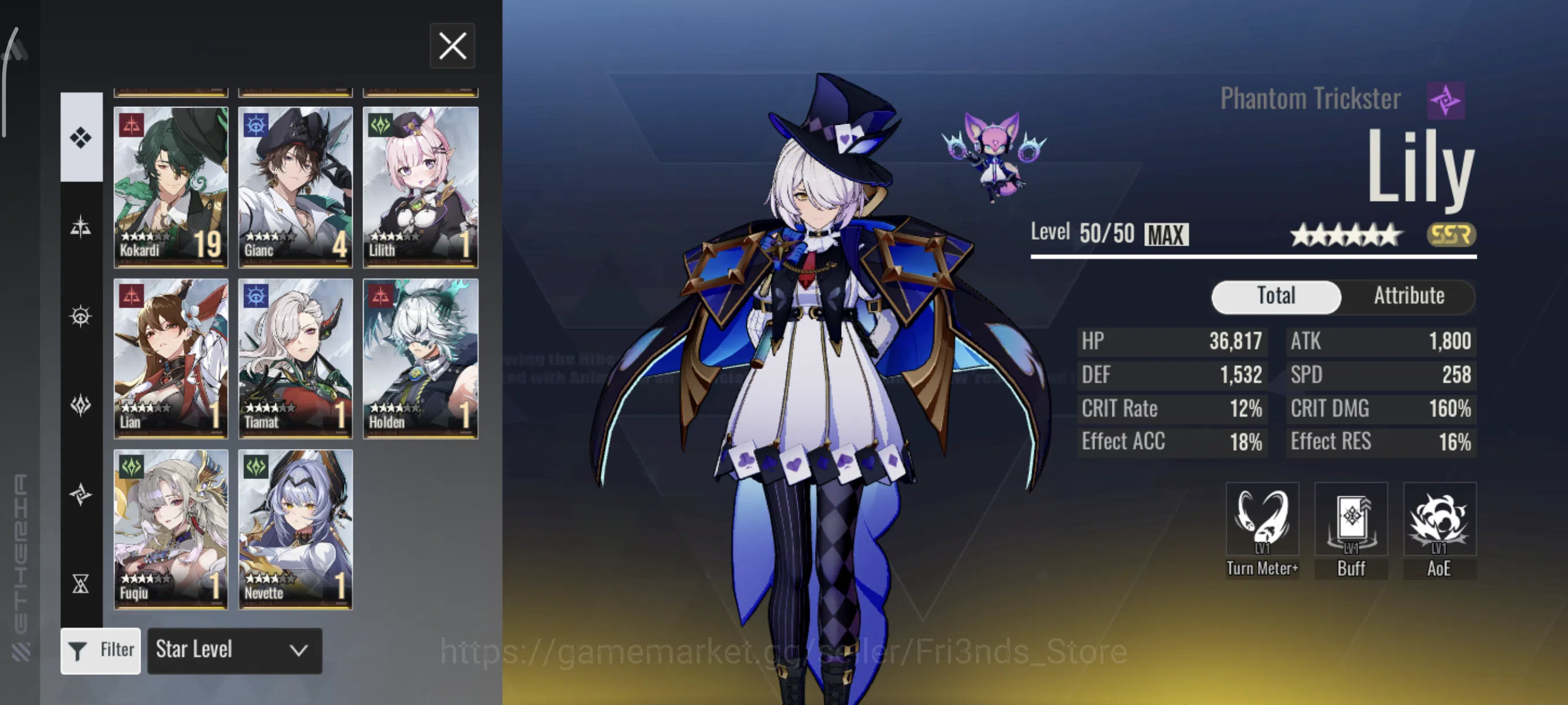 Etheria: Restart Accounts ETR131 | ASIA 21 | BEAST MID LVL51 14SSR 5 LND PLU image 2