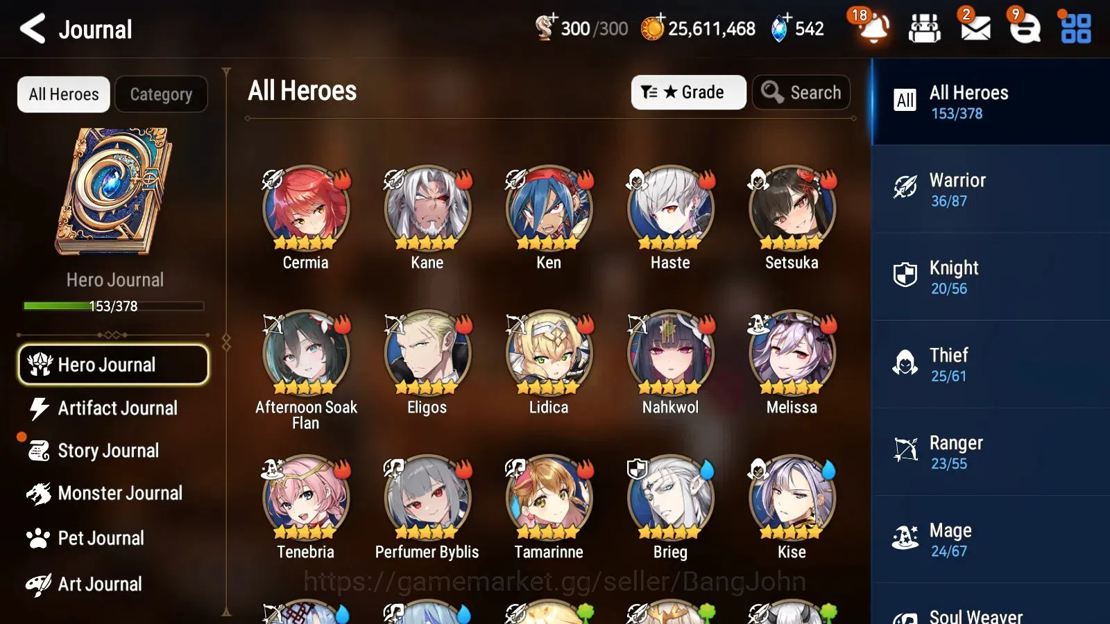 Epic Seven Accounts Global Unverif|11ML(Bos Arunka, RO Light,NM Luna,S image 13