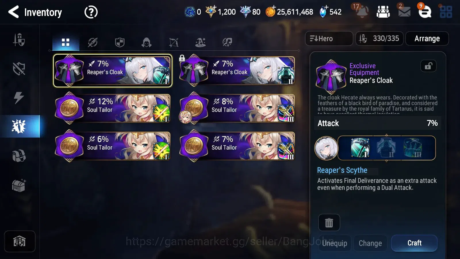 Epic Seven Accounts Global Unverif|11ML(Bos Arunka, RO Light,NM Luna,S image 3