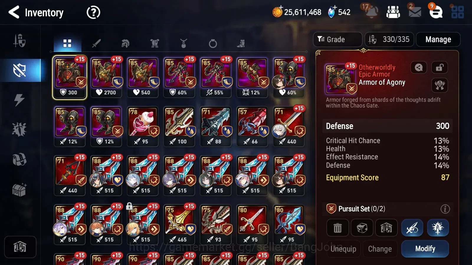 Epic Seven Accounts Global Unverif|11ML(Bos Arunka, RO Light,NM Luna,S image 5