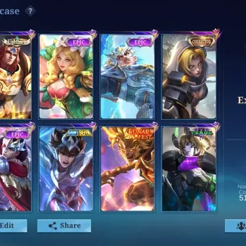 Mobile Legends: Bang Bang Accounts Collector Global|174S|Expert|CCNatalia,LightBornTrigeal,LunarFest
