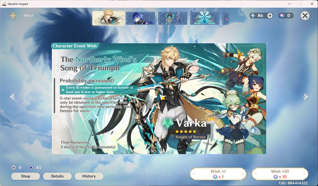 Genshin Impact Accounts ASIA | AR 45 | 6 Limit | Flins, Kazuha, Alhaitam,  image 6