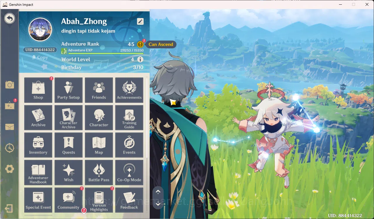 Genshin Impact Accounts ASIA | AR 45 | 6 Limit | Flins, Kazuha, Alhaitam,  image 10