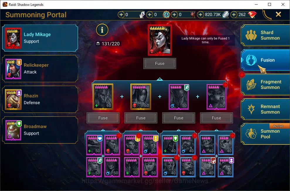 Raid: Shadow Legends Accounts Lv18 994K Power|1 Mythic(Ash'nar)|23 Legend(Ninja, image 9