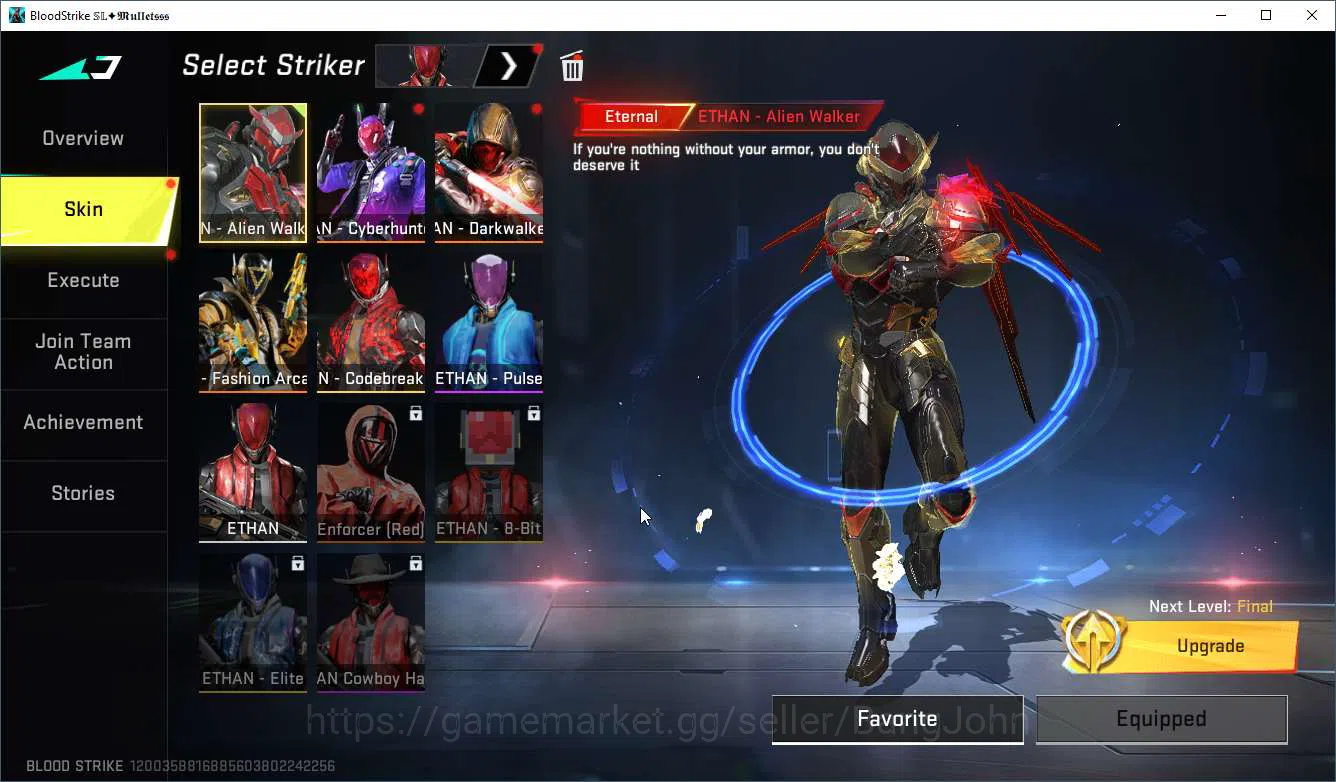 Blood Strike Accounts ASIA | EVO KAG Holographic | Eternal M4A1 , Ak47 , image 12