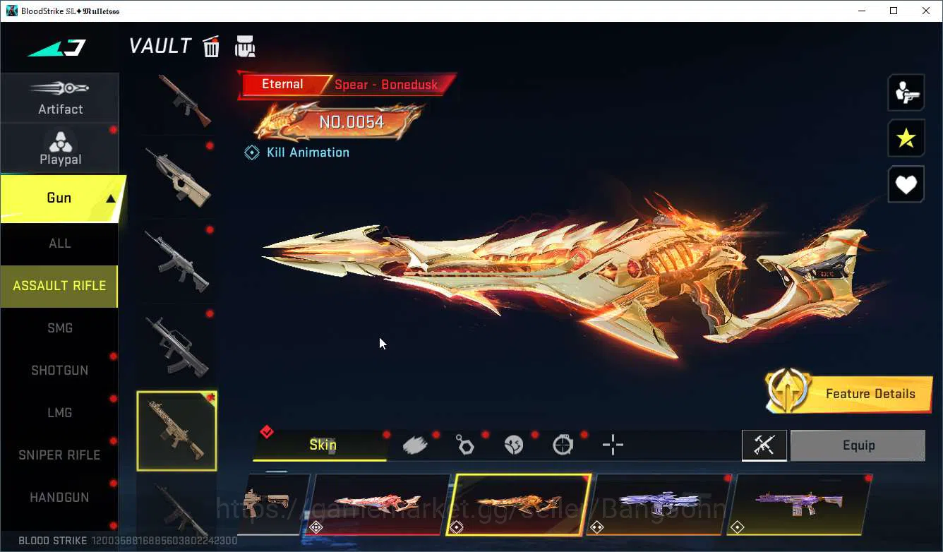 Blood Strike Accounts ASIA | EVO KAG Holographic | Eternal M4A1 , Ak47 , image 16