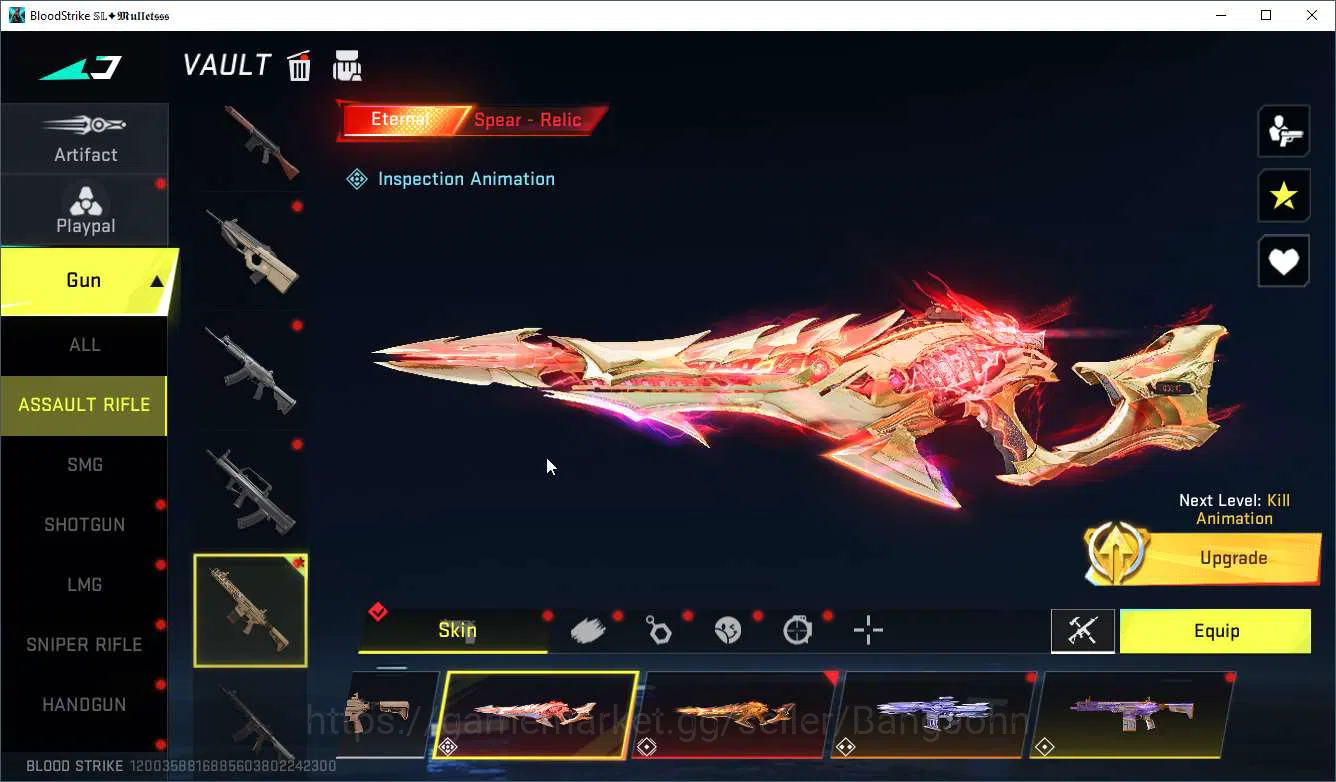 Blood Strike Accounts ASIA | EVO KAG Holographic | Eternal M4A1 , Ak47 , image 17