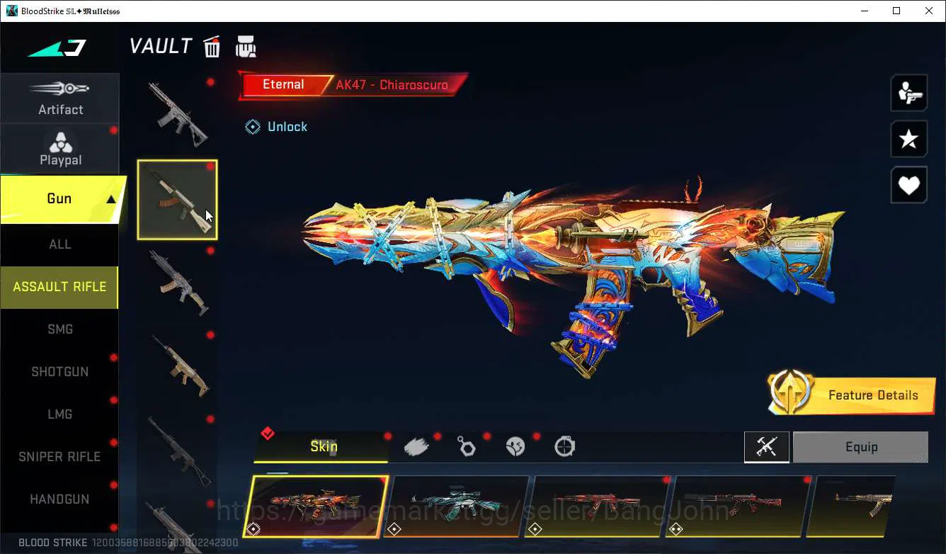 Blood Strike Accounts ASIA | EVO KAG Holographic | Eternal M4A1 , Ak47 , image 4