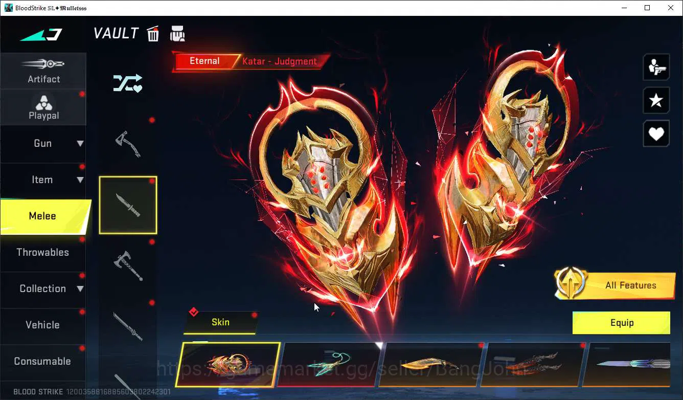 Blood Strike Accounts ASIA | EVO KAG Holographic | Eternal M4A1 , Ak47 , image 7