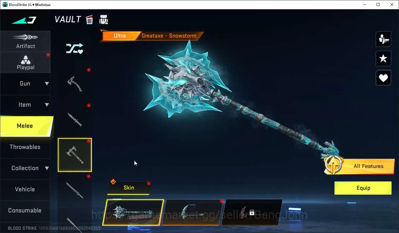 Blood Strike Accounts ASIA | EVO KAG Holographic | Eternal M4A1 , Ak47 , image 9