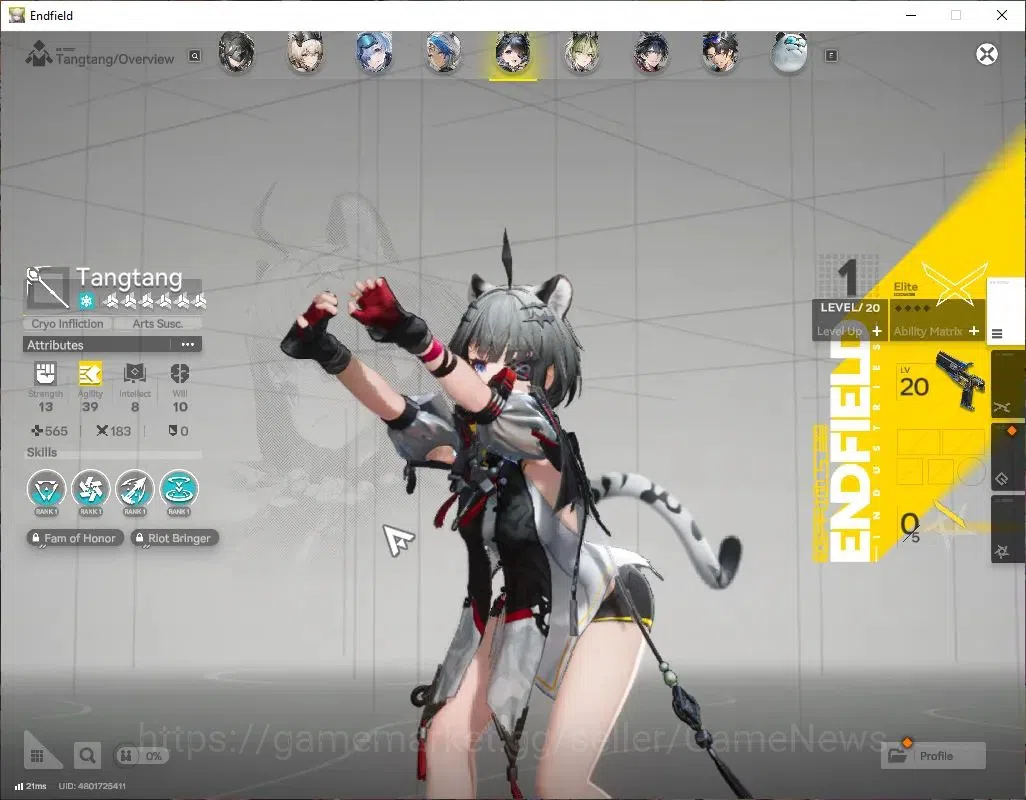 Arknights: Endfield Accounts ASIA|Lv58|8SSR(4Limited)+19(*6WEP)|(Laeva,Gilberta image 11