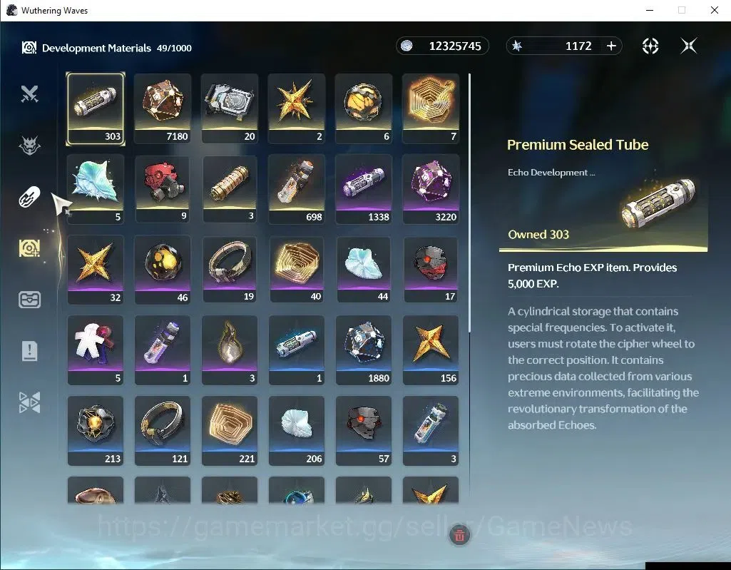 Wuthering Waves Accounts SEA | UL 49 | 1,1K Astrite,94 Lustrous Tide | 1 Li image 7