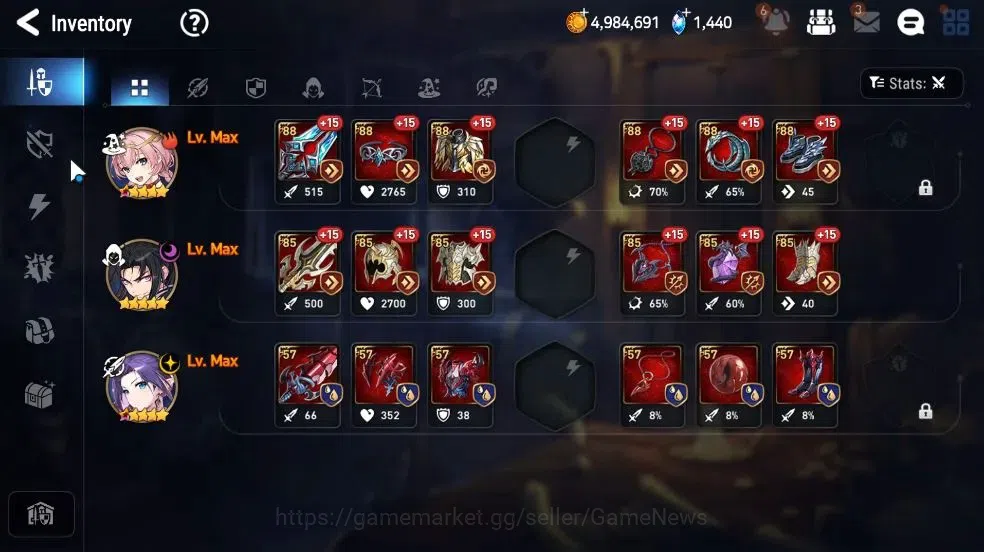 Epic Seven Accounts GLOBAL Unverif|New Era|2 ML(Rhiana & Luciel,Maid C image 15