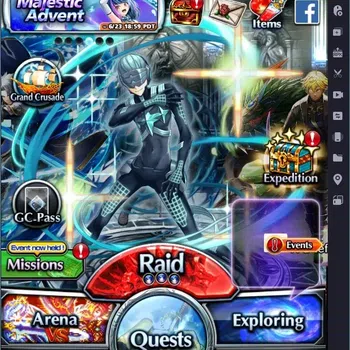 Grand Summoners End-Game Global | Rank 158 |Ultimate Paladin Roy Lv120 TW,  image 1