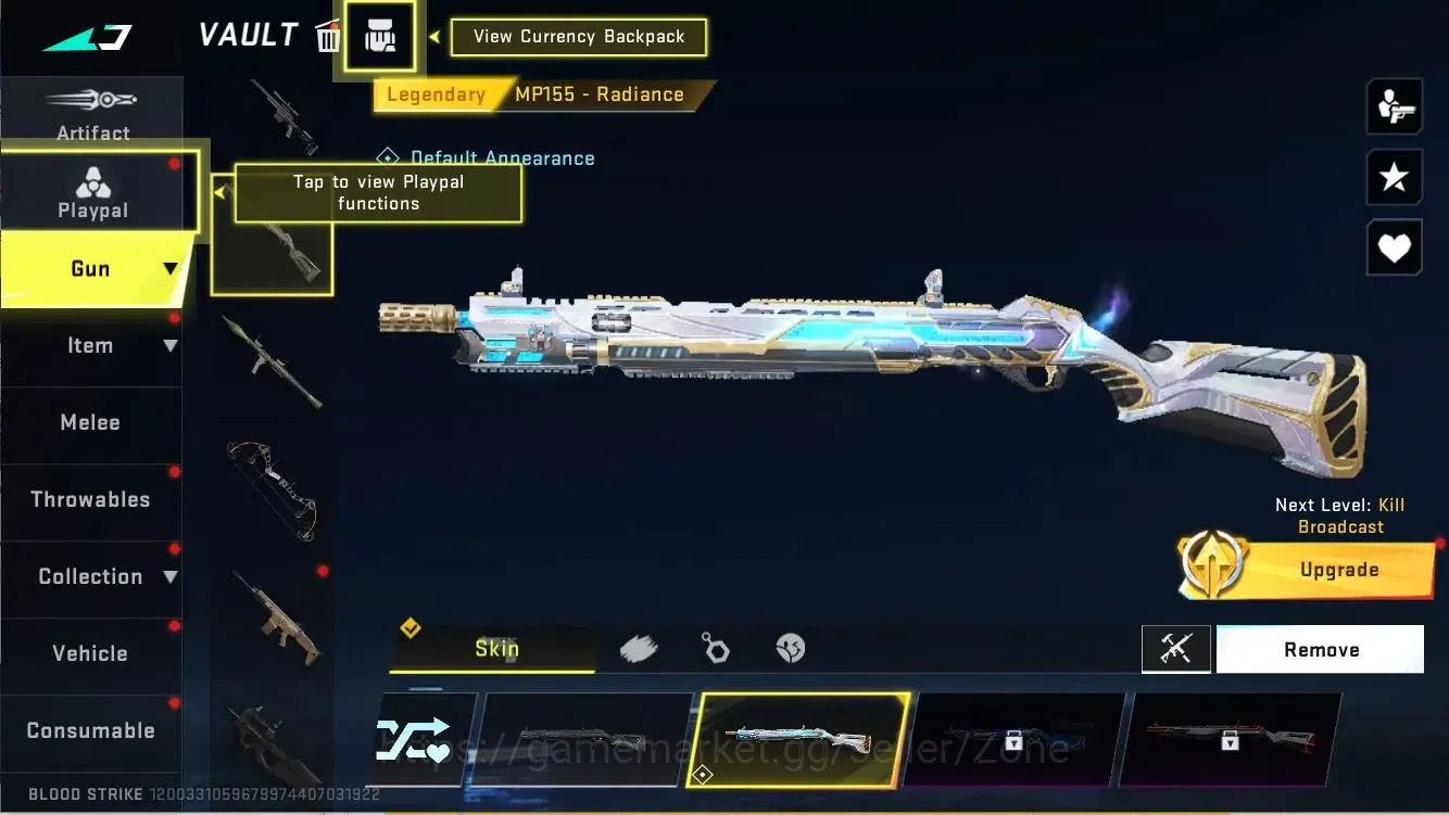 Blood Strike Accounts Others ASIA|1 ETERNAL: AUG - Empyrean|2 LEGENDARY GUNS|1 ULTRA LOOT CRATE|L3|BR Bronze III|SF Bronze 3
