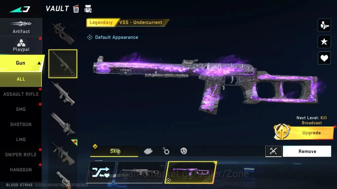 Blood Strike Accounts Others ASIA|1 ETERNAL: AUG - Empyrean|2 LEGENDARY GUNS|1 ULTRA LOOT CRATE|L3|BR Bronze III|SF Bronze 4