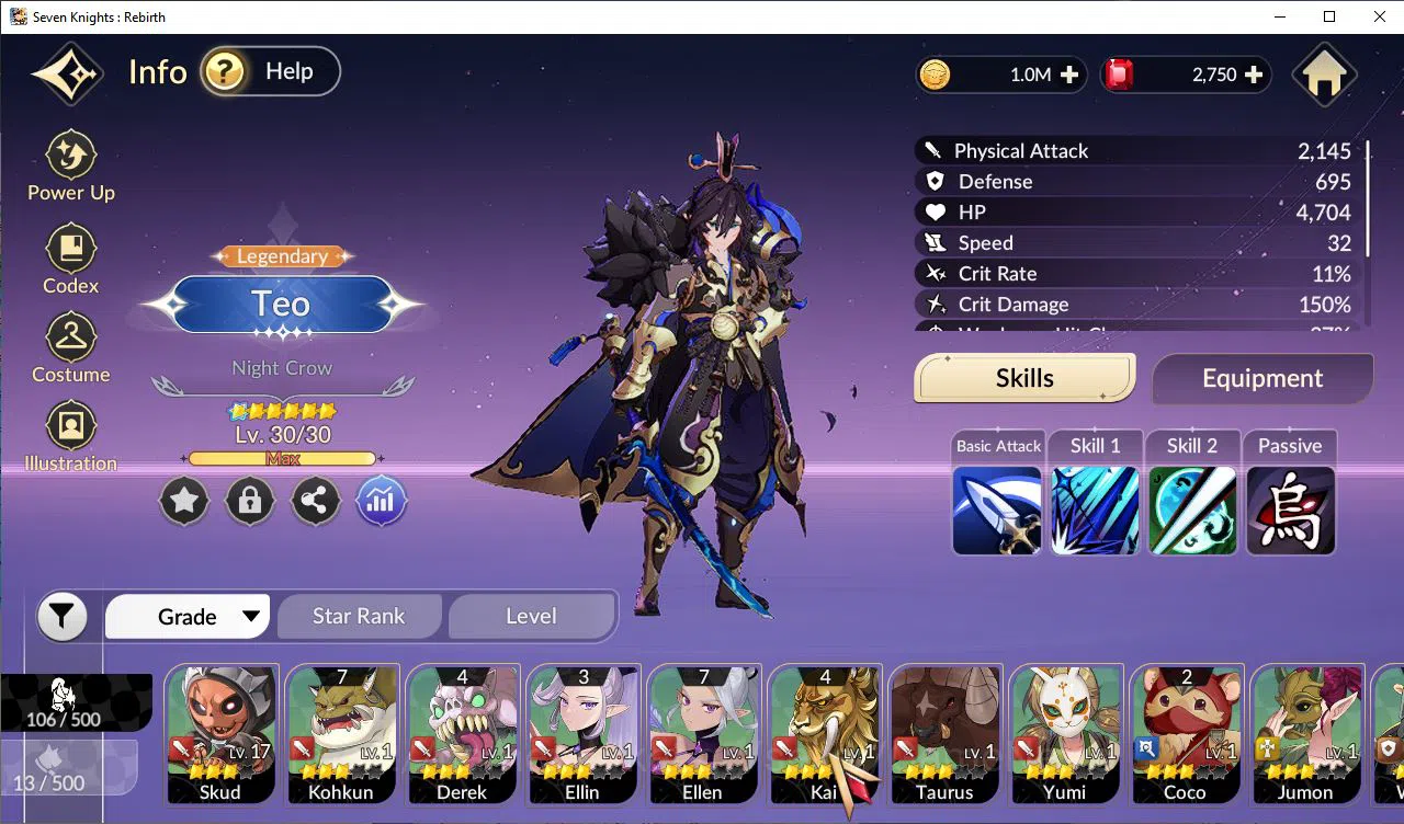 Seven Knights Re:Birth Accounts [Re:BIRTH] | Global |8 Legendary+Ruby 2K (TeoTc1,M image 10