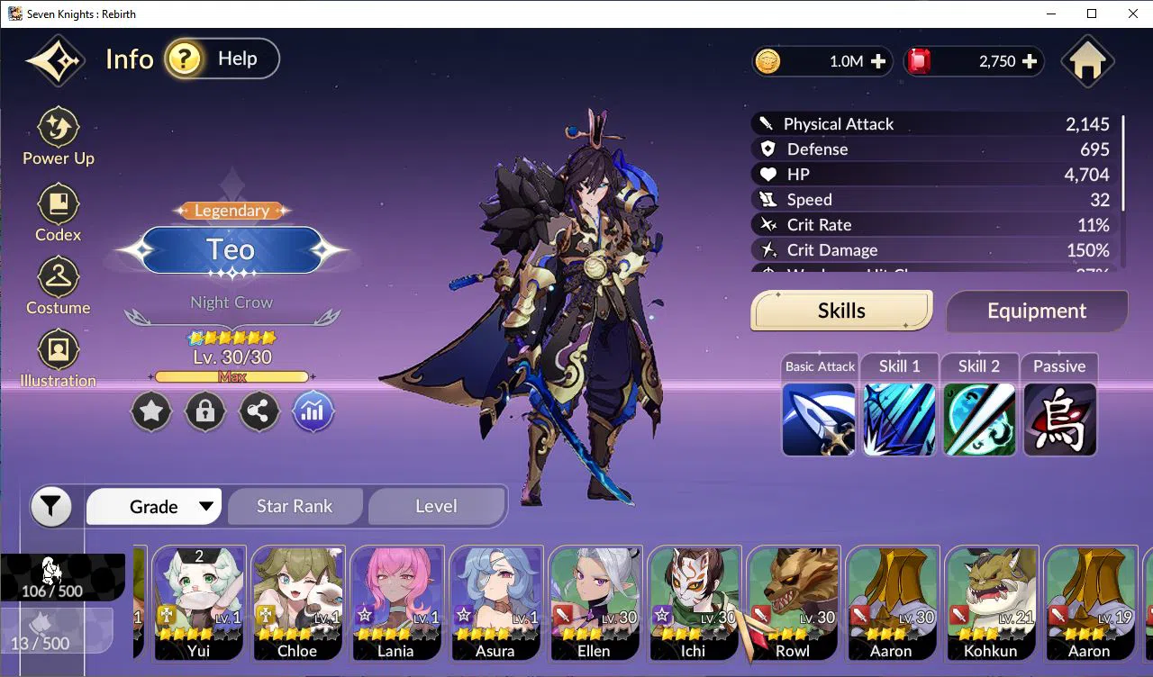 Seven Knights Re:Birth Accounts [Re:BIRTH] | Global |8 Legendary+Ruby 2K (TeoTc1,M image 11
