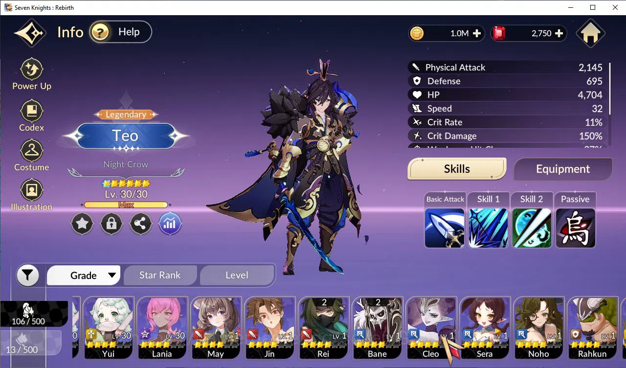 Seven Knights Re:Birth Accounts [Re:BIRTH] | Global |8 Legendary+Ruby 2K (TeoTc1,M image 12