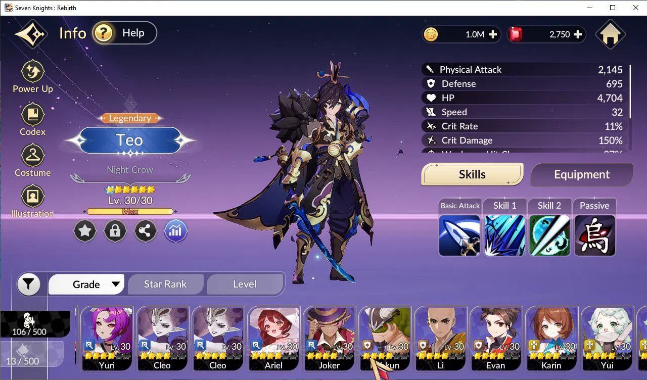 Seven Knights Re:Birth Accounts [Re:BIRTH] | Global |8 Legendary+Ruby 2K (TeoTc1,M image 13