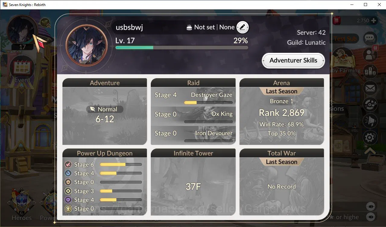 Seven Knights Re:Birth Accounts [Re:BIRTH] | Global |8 Legendary+Ruby 2K (TeoTc1,M image 16