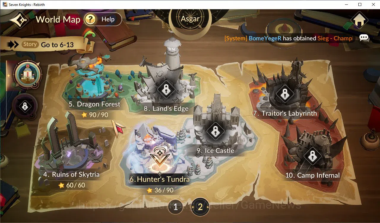 Seven Knights Re:Birth Accounts [Re:BIRTH] | Global |8 Legendary+Ruby 2K (TeoTc1,M image 2