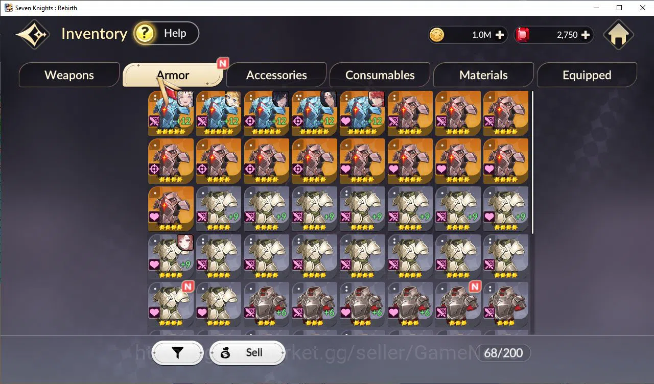 Seven Knights Re:Birth Accounts [Re:BIRTH] | Global |8 Legendary+Ruby 2K (TeoTc1,M image 7