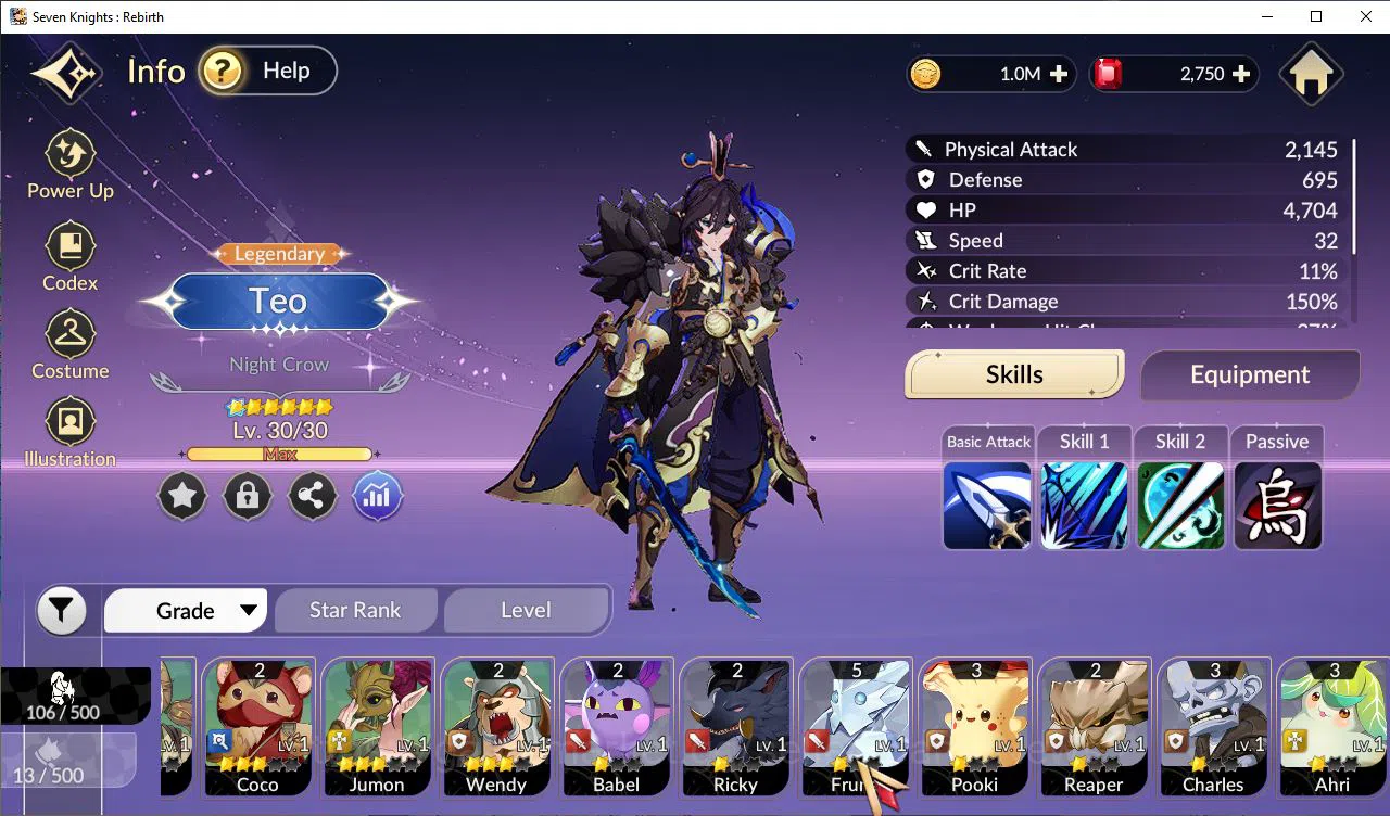 Seven Knights Re:Birth Accounts [Re:BIRTH] | Global |8 Legendary+Ruby 2K (TeoTc1,M image 9