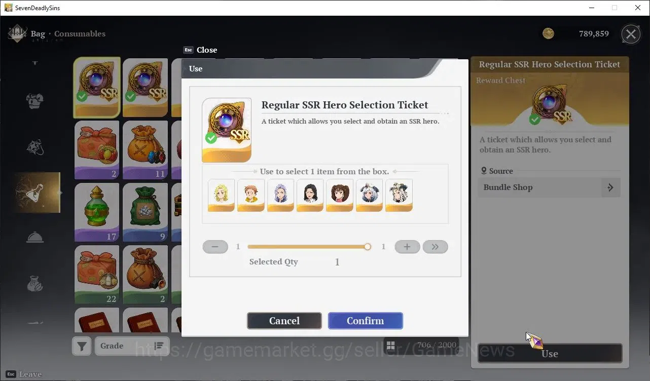 The Seven Deadly Sins: Origin Accounts SEA|Lvl 40|6 SSR|EscanorP5,MeliodasP4,GuilaP5,Mann image 14