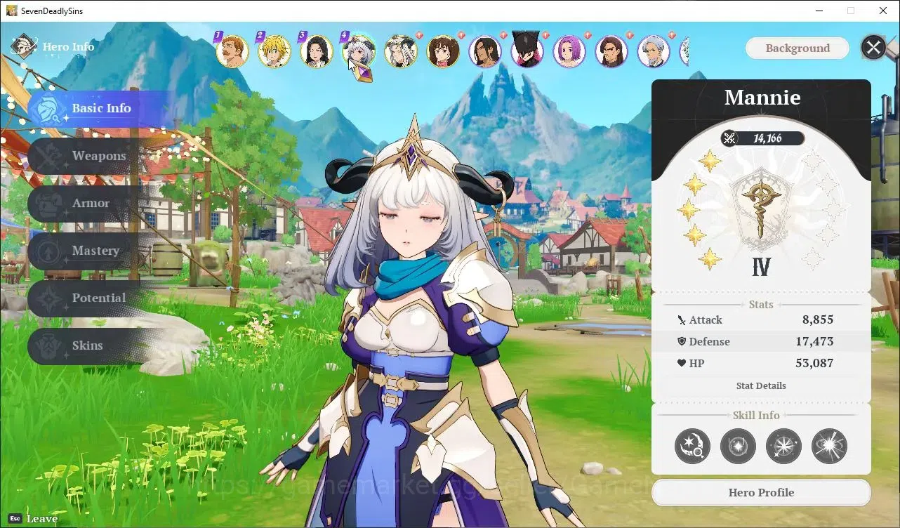 The Seven Deadly Sins: Origin Accounts SEA|Lvl 40|6 SSR|EscanorP5,MeliodasP4,GuilaP5,Mann image 5