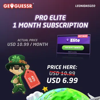 GeoGuessr Others GeoGuessr Subscription to YOUR ACCCOUNT | Pro Elite 1 Month