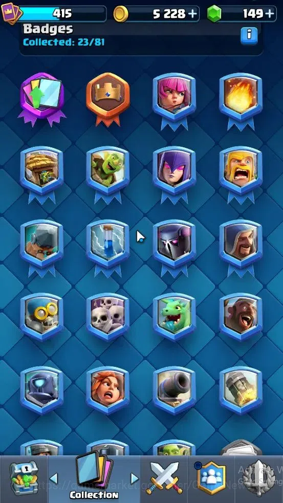 Clash Royale Accounts Lv 415|Trophy 3026|KTL 9|Card 51/121|1 Hero 5 EVO image 10