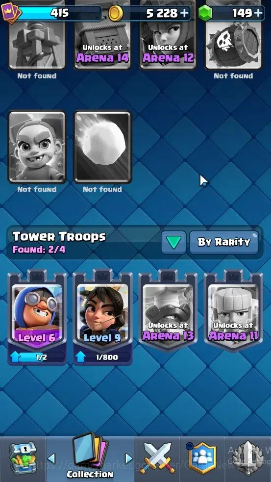 Clash Royale Accounts Lv 415|Trophy 3026|KTL 9|Card 51/121|1 Hero 5 EVO image 11