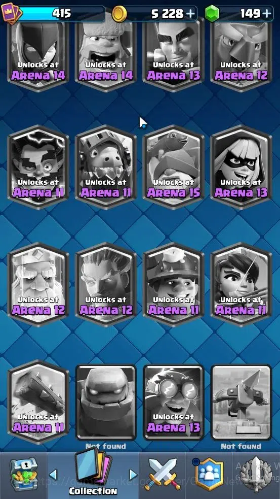 Clash Royale Accounts Lv 415|Trophy 3026|KTL 9|Card 51/121|1 Hero 5 EVO image 17