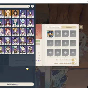 Genshin Impact Accounts Others Asia|AR 43|Rate On|1 Limited + 2 (*5 Weapon)| Wanderer |Aqua Simulacra,Absolution|Reunion