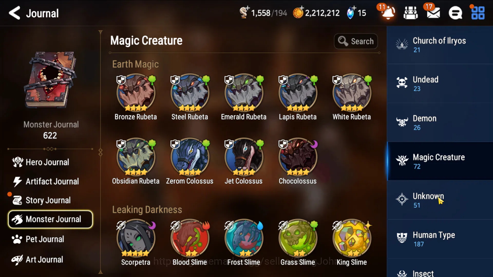 Epic Seven Accounts Others Global Unverif|2ML(Spirit Eye Celine, Requiem Roana)Collab Stark|PoH+Bless ON|Stigma 7,7K|Check 15