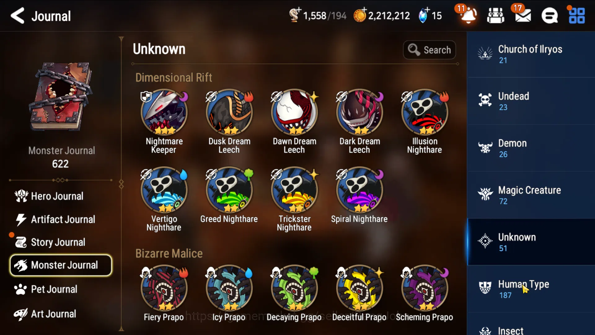 Epic Seven Accounts Others Global Unverif|2ML(Spirit Eye Celine, Requiem Roana)Collab Stark|PoH+Bless ON|Stigma 7,7K|Check 16