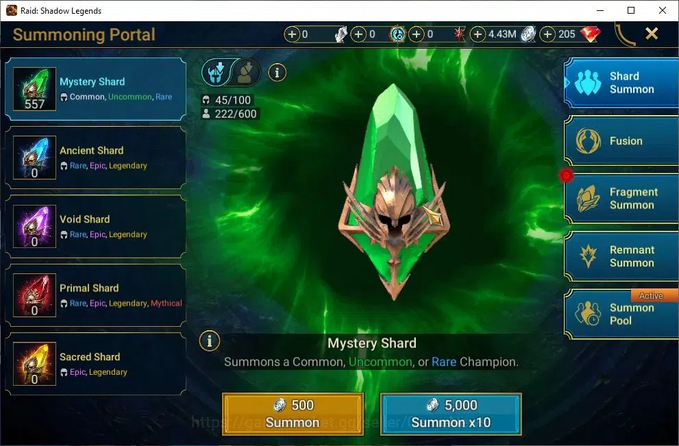 Raid: Shadow Legends Accounts Lv37 602 Power|1 Mythic[Kurosa]+11 Legendary(McAng image 14