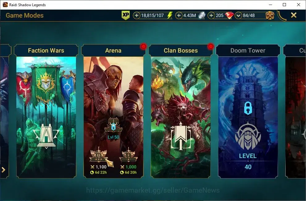 Raid: Shadow Legends Accounts Lv37 602 Power|1 Mythic[Kurosa]+11 Legendary(McAng image 19