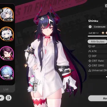 Neverness to Everness Accounts GLOBAL SEA|HL 30|6 S-Class [Baicang,Hathor,Jiuyuan,etc]+sign,1 Limited [Shinku+Sign]|S-Class