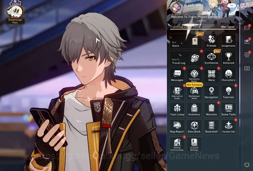 Honkai Star Rail Accounts Mid Game Asia|TL 70|13 Limited|TheHerta,Acheron+Sign 6