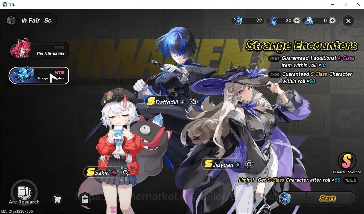 Neverness to Everness Accounts GLOBAL EU|HL 3| 2 SSR [Nanally,Sakiri] +S-Class Ch image 5