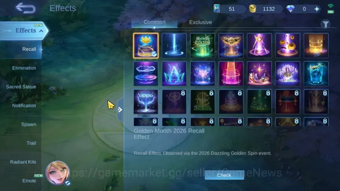 Mobile Legends: Bang Bang Accounts Hero 64|Skin 88|LightBorn Granger,Myst(Lesley,Silv image 12